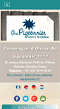Mobile Screenshot of camping-aupigeonnier.fr